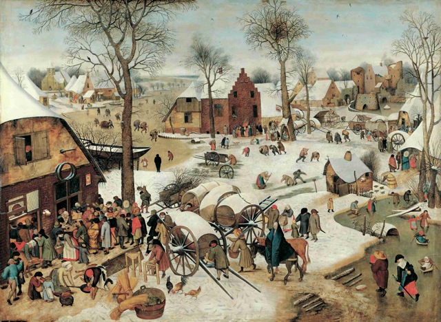 Брейгель Младший, Перепись населения в Вефлееме © Sammlungen des Fürsten von und zu Liechtenstein, Vaduz–Wien