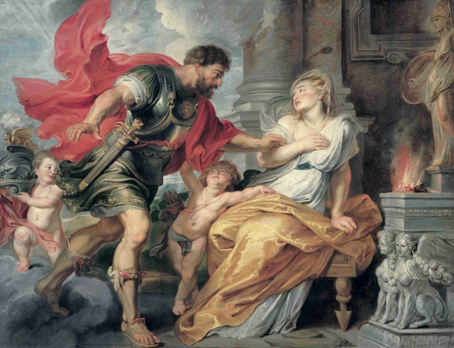 Рубенс, Mars et Rhéa Sylvia, 1616/17 © Sammlungen des Fürsten von und zu Liechtenstein, Vaduz–Wien